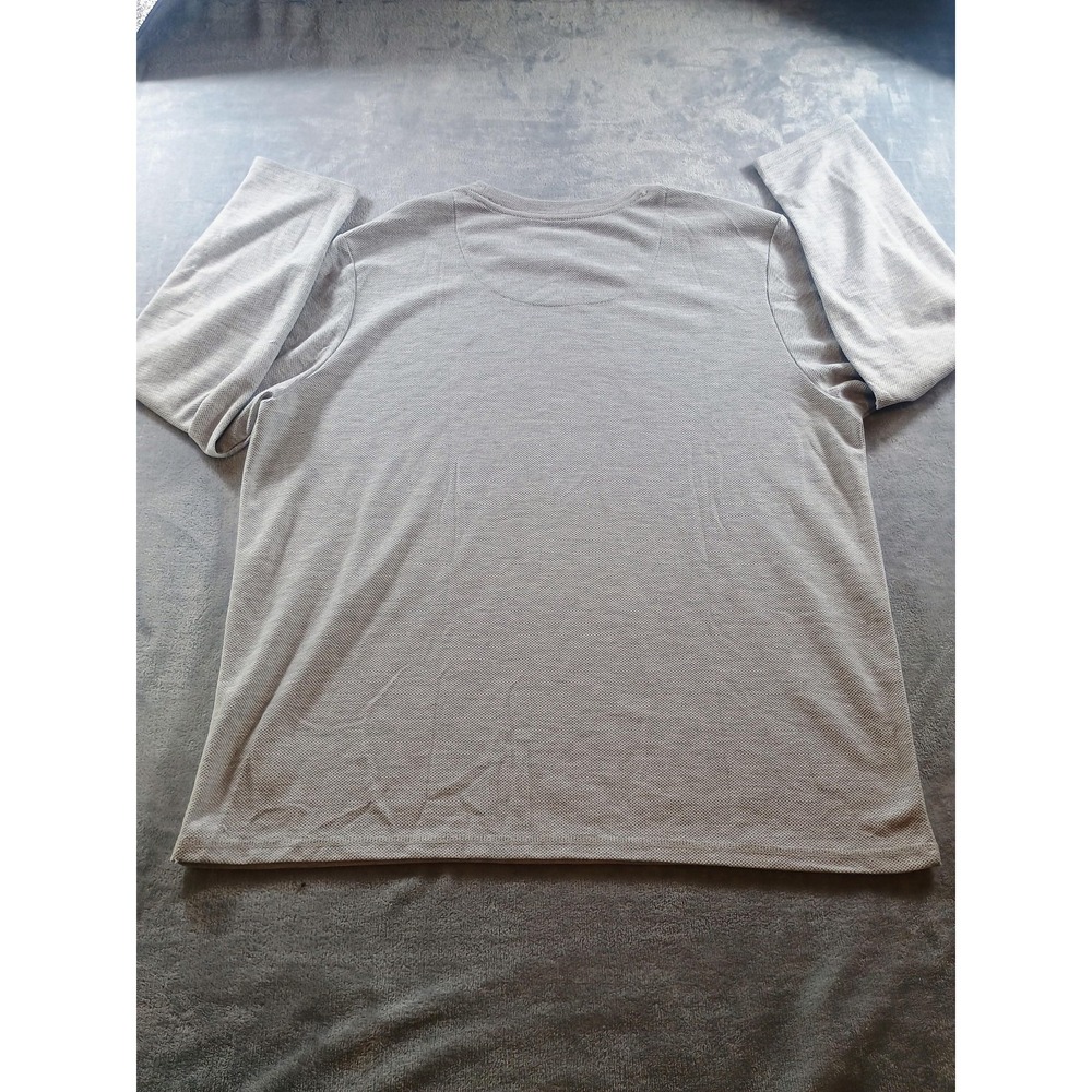 Tommy Bahama Shirt Mens XL Gray Thermal Long Sleeve Crew Neck Logo Knit Casual - Picture 9 of 9